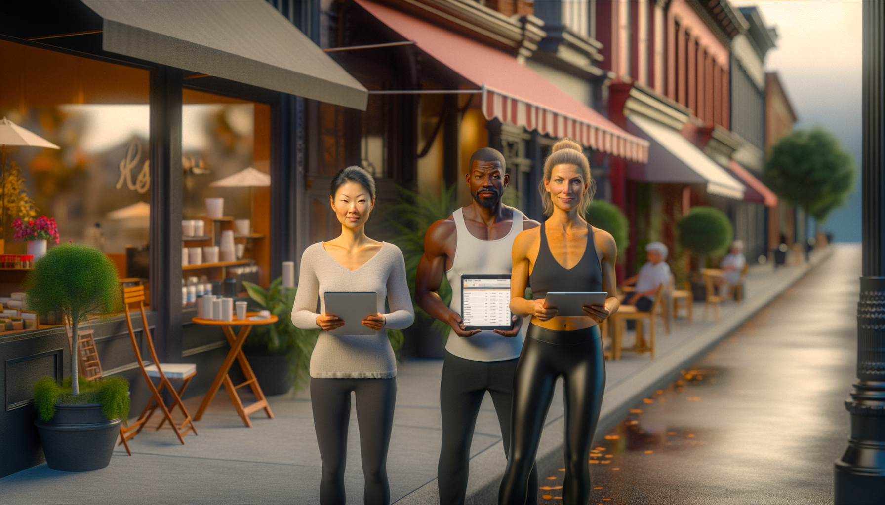 Small business owners successfully operating in multiple communities